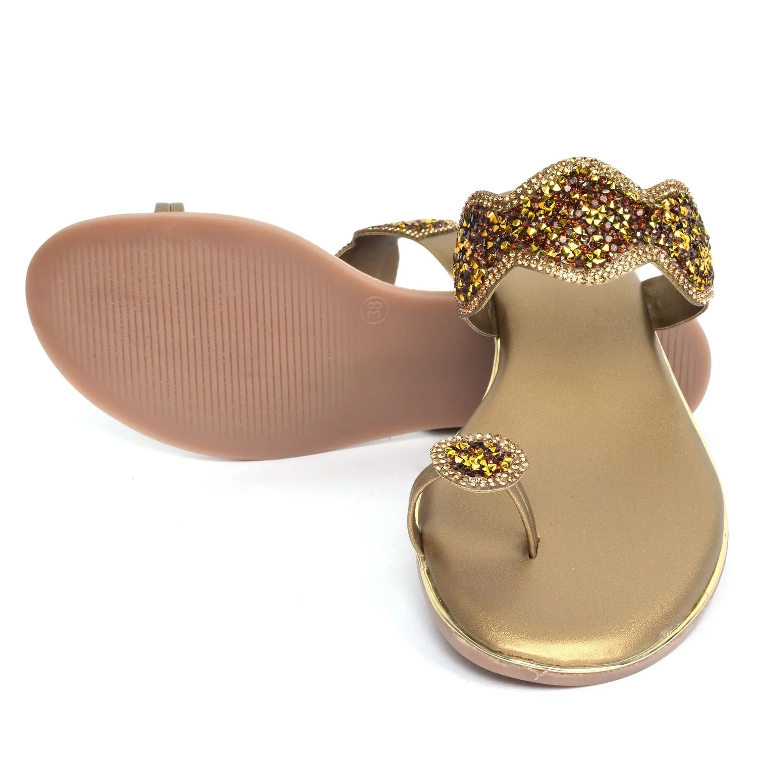 Classic Antique Design Comfortable Flat Slippers