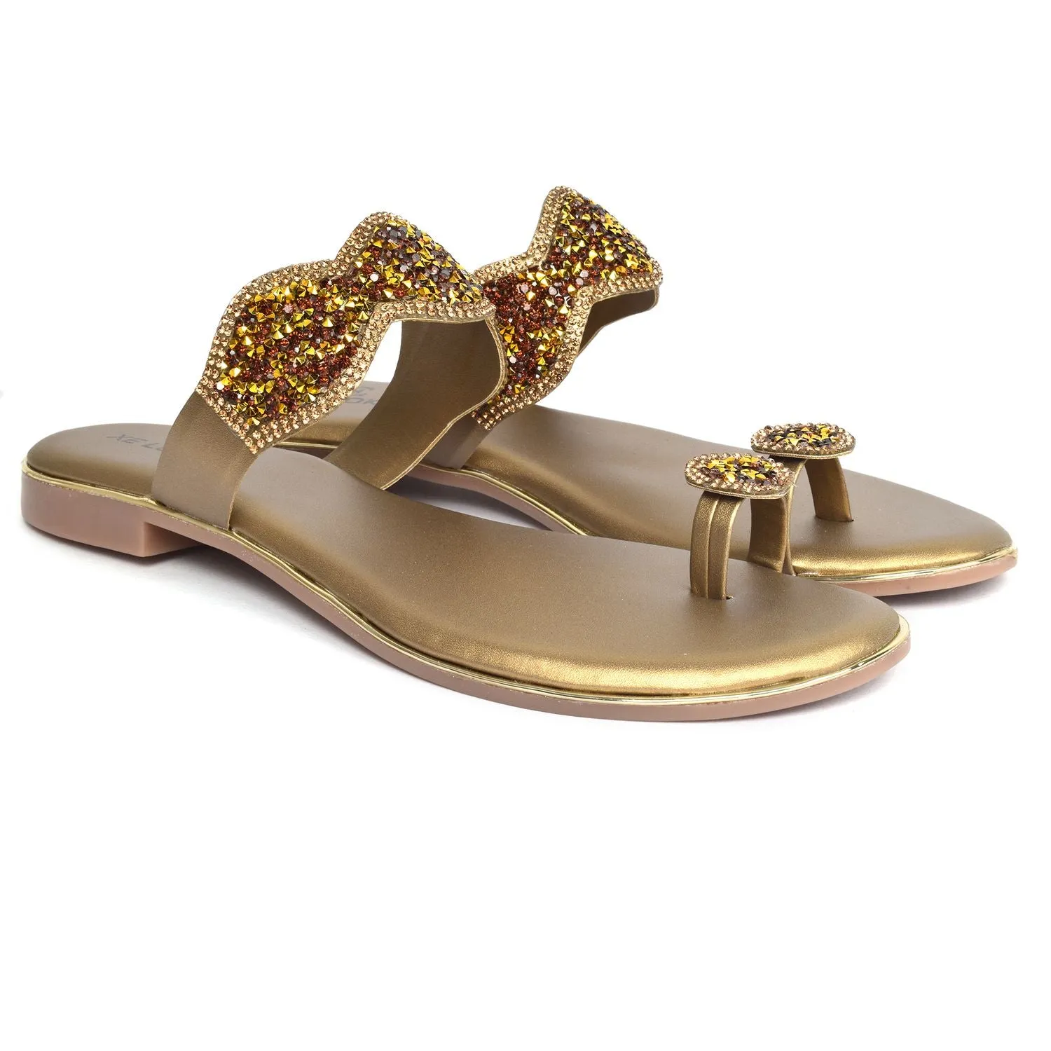 Classic Antique Design Comfortable Flat Slippers