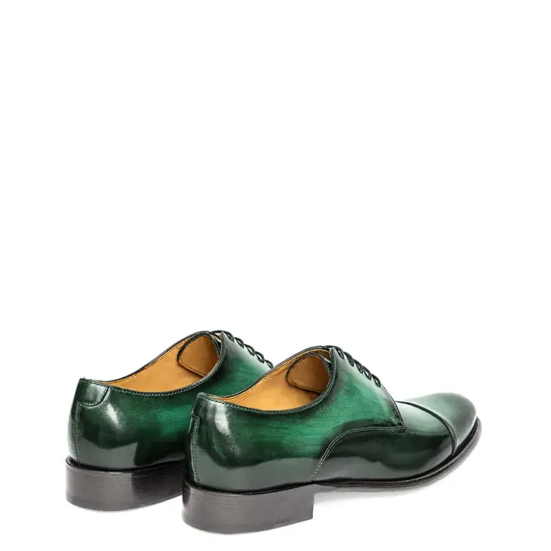 Classic Handmade Shiny Leather Oxford Shoes