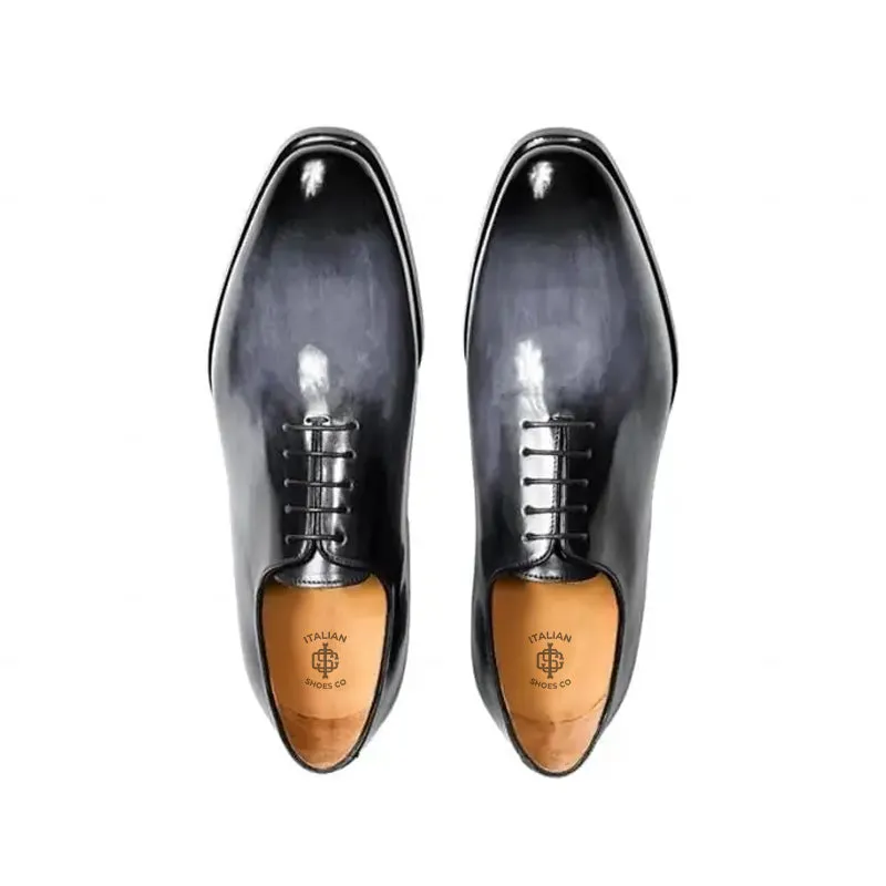 Classic Shiny Leather Oxford Shoes