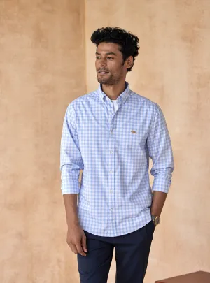 Cloud Blue Check Shirt
