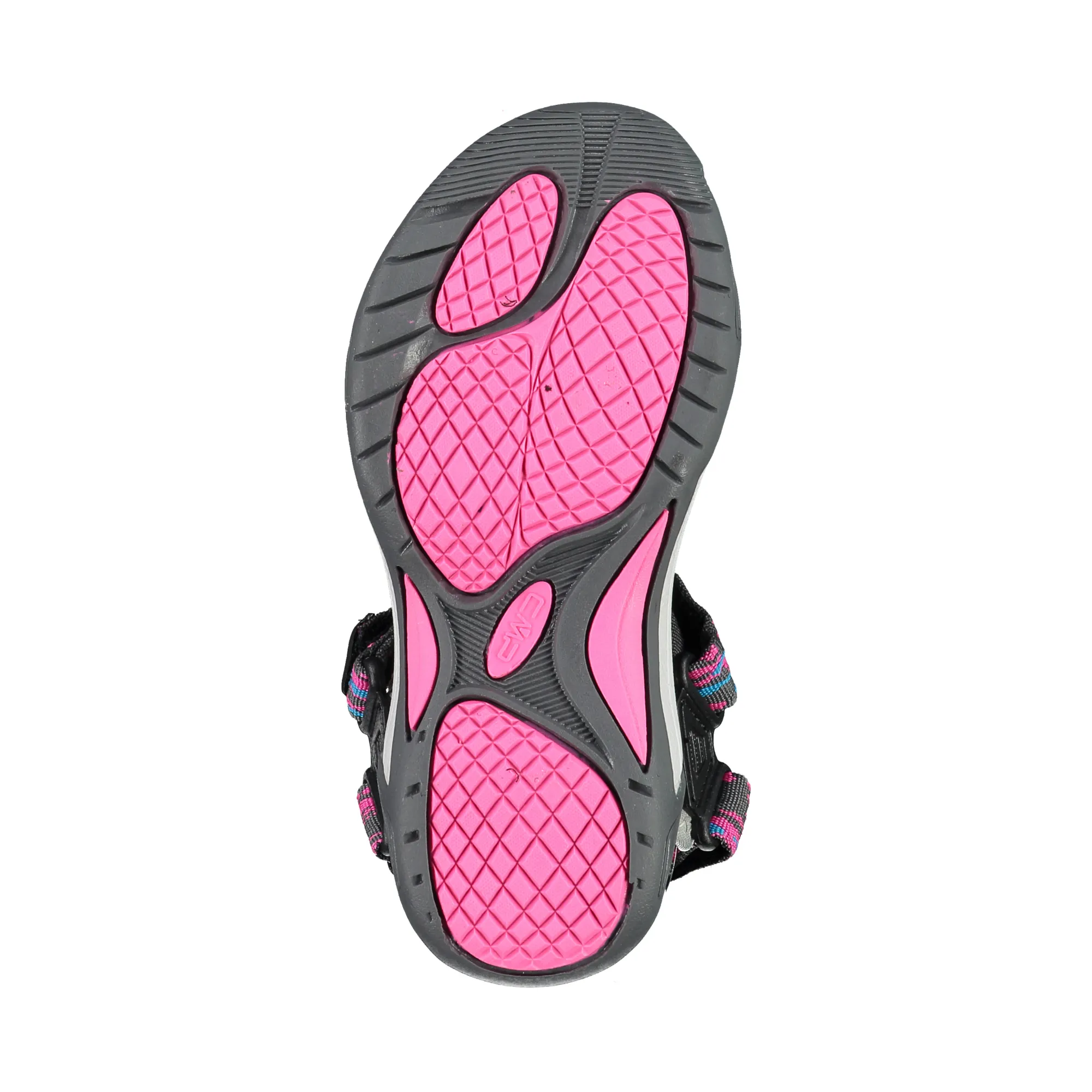 CMP Junior Hamal Vegan Friendly Hiking Sandals (Purple Fluo/Ghiaccio)(Sizes EU38-41)