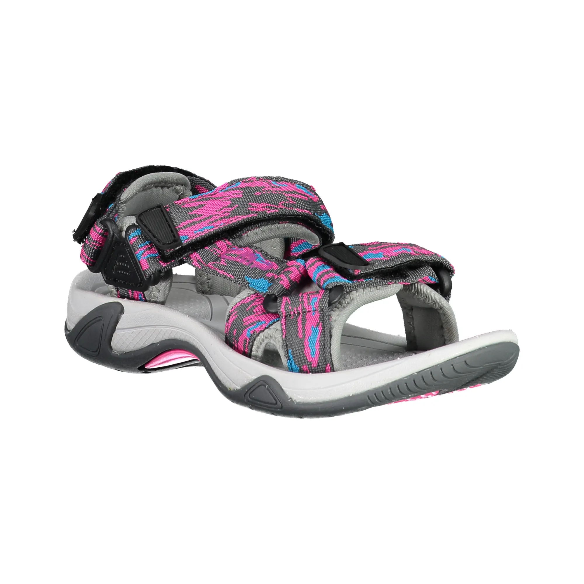 CMP Junior Hamal Vegan Friendly Hiking Sandals (Purple Fluo/Ghiaccio)(Sizes EU38-41)