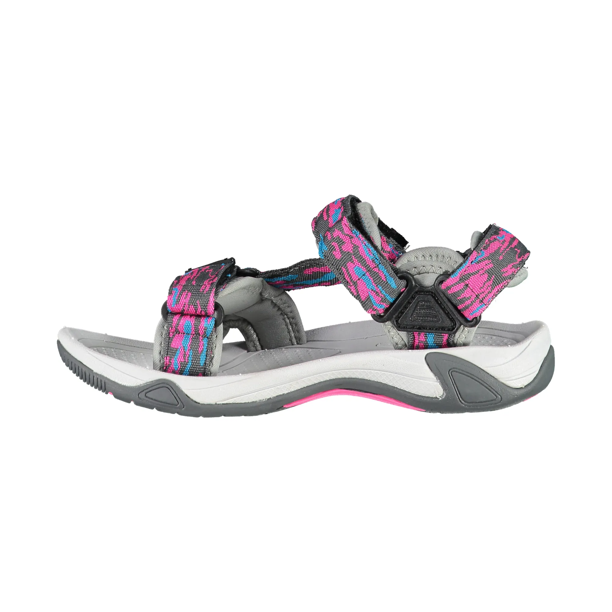 CMP Junior Hamal Vegan Friendly Hiking Sandals (Purple Fluo/Ghiaccio)(Sizes EU38-41)