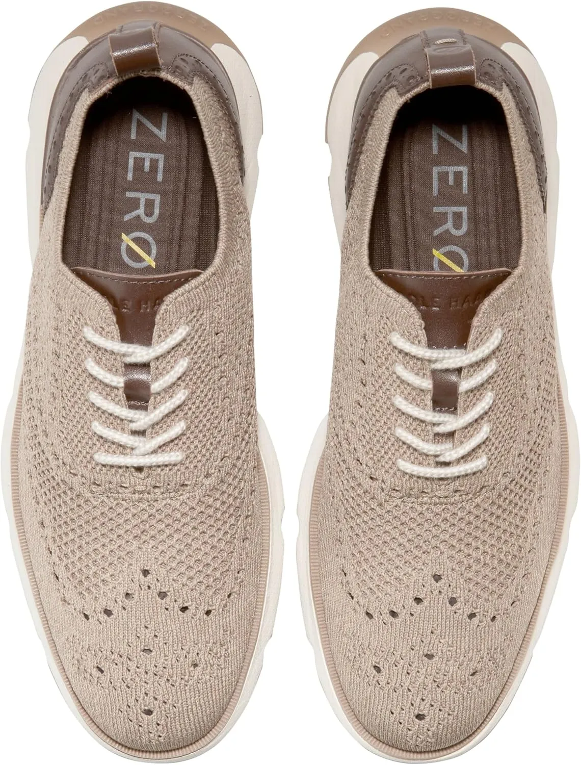 Cole Haan 4.Zerogrand Stitchlite Men's Oxford Shoes, Lightweight Breathable Knit, Modern Casual Style, Lace-Up Design