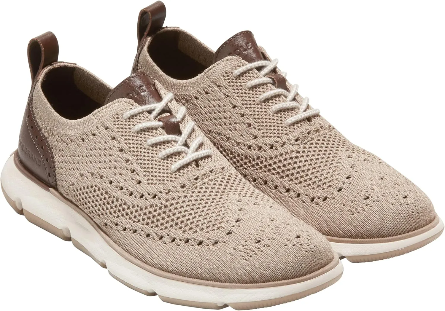 Cole Haan 4.Zerogrand Stitchlite Men's Oxford Shoes, Lightweight Breathable Knit, Modern Casual Style, Lace-Up Design