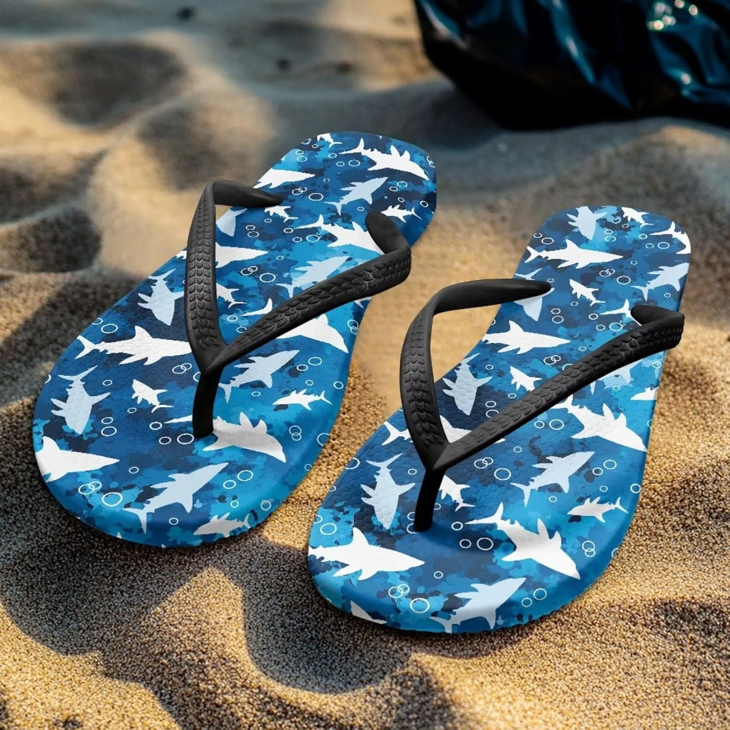 Coloranimal Womens Flip Flops Summer Beach Sandals Non Slip Flip Flops Thong Sandals for Women Lightweight Ladies Slip On Summer Slippers