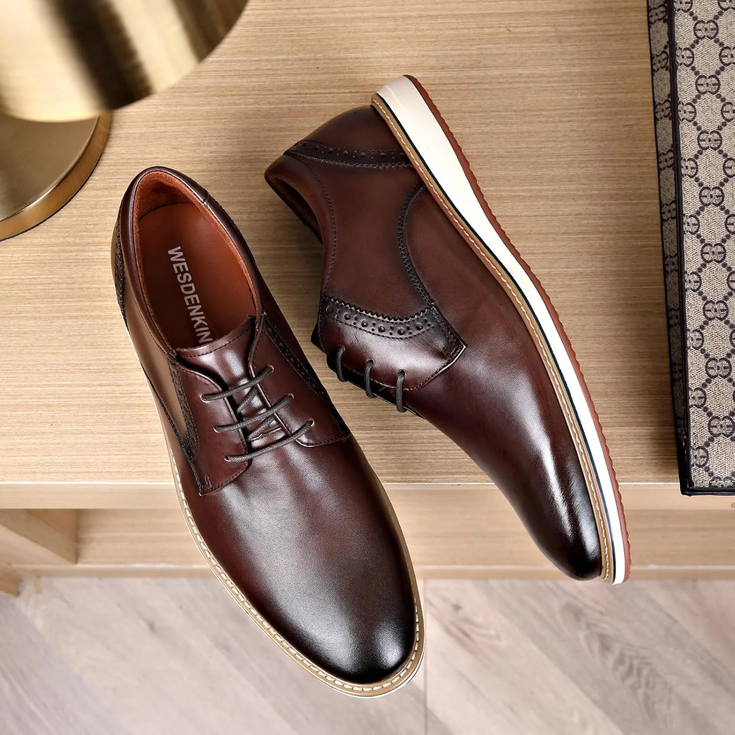 Comfort Formal Shoes for Men Wedding, Men's Oxford Shoes