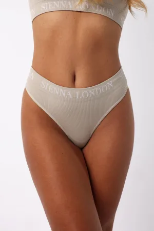 Comfort Thong Oxford Tan