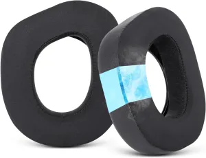 Cooling Gel Ear Pads for Turtle Beach Stealth 700 Gen 2 / Stealth 700 Gen 2 MAX Wireless Gaming Headset, GVOEARS Replacement Cushions with Ice Silk Fabric, Thickness & Sound Isolation - Black