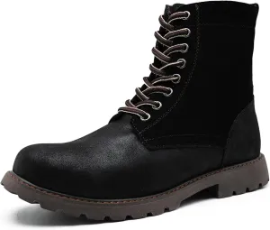COSIDRAM Men's Casual Oxford Boots Classic Suede Chukka Boots Comfort Lace Up Business Dress Shoes