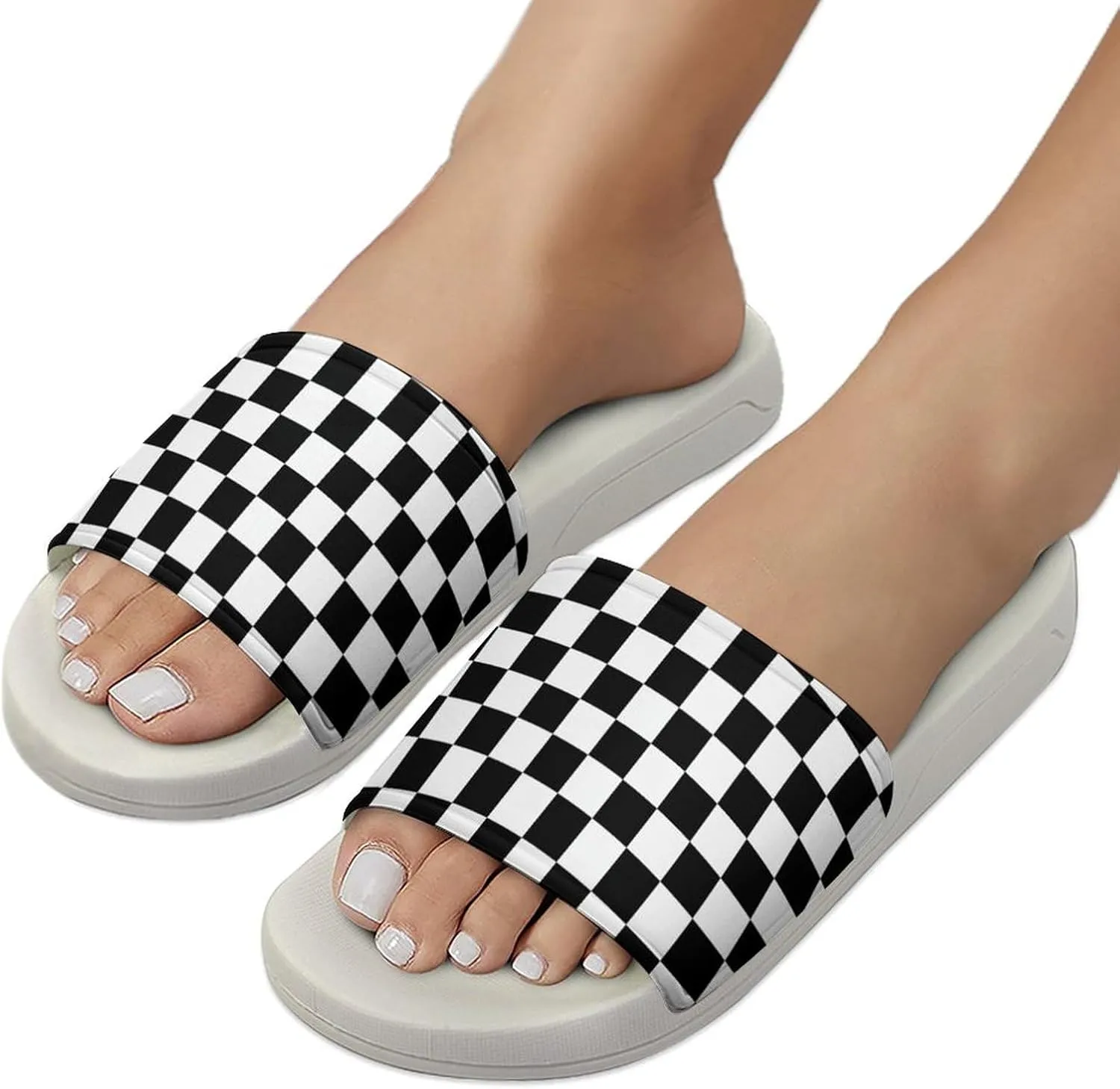 Cow Print Slippers Mens Women Slides Shoes Sandals Non Slip Summer Slipper for Outdoor Beach Home Indoor