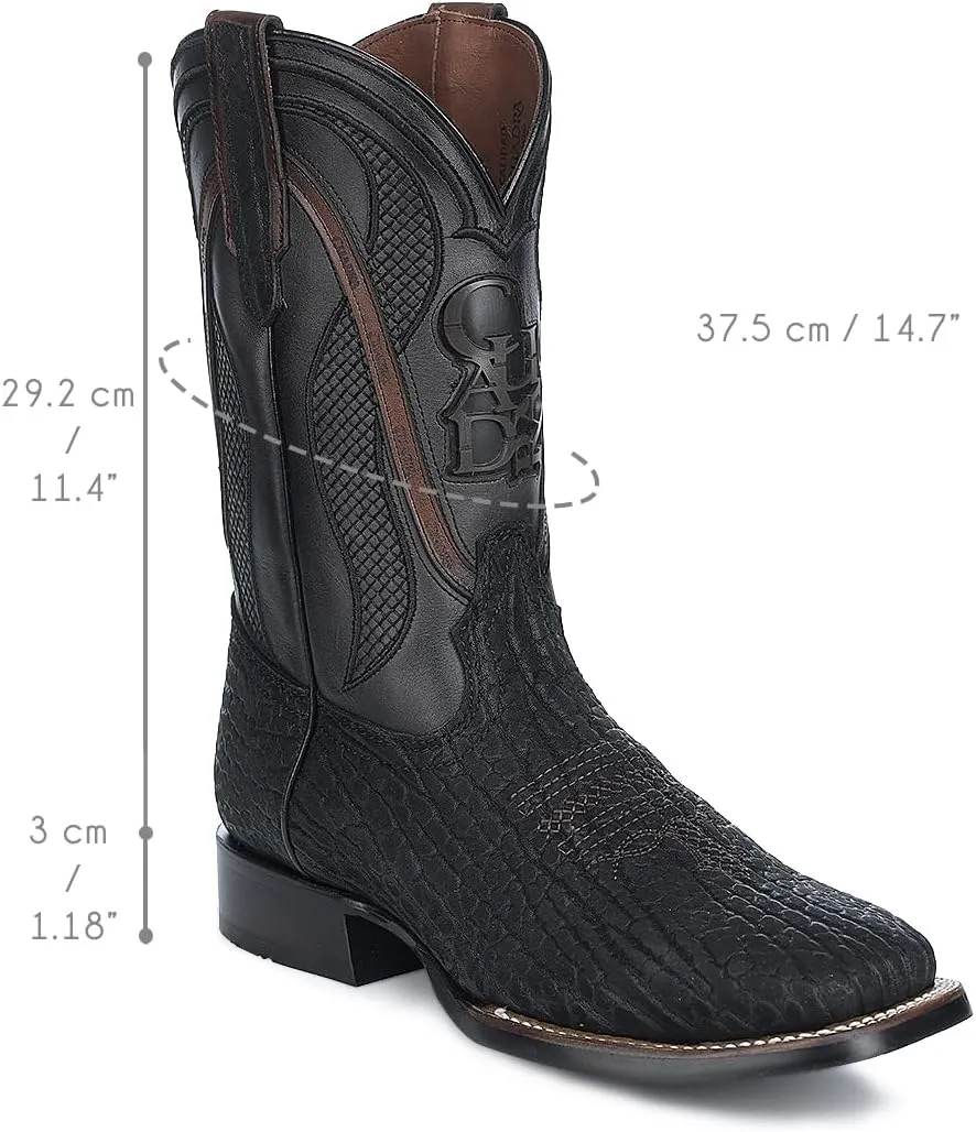 Cuadra Cowboy Boots Elegance and Authenticity in Bull Leather Oxford 4L01TC