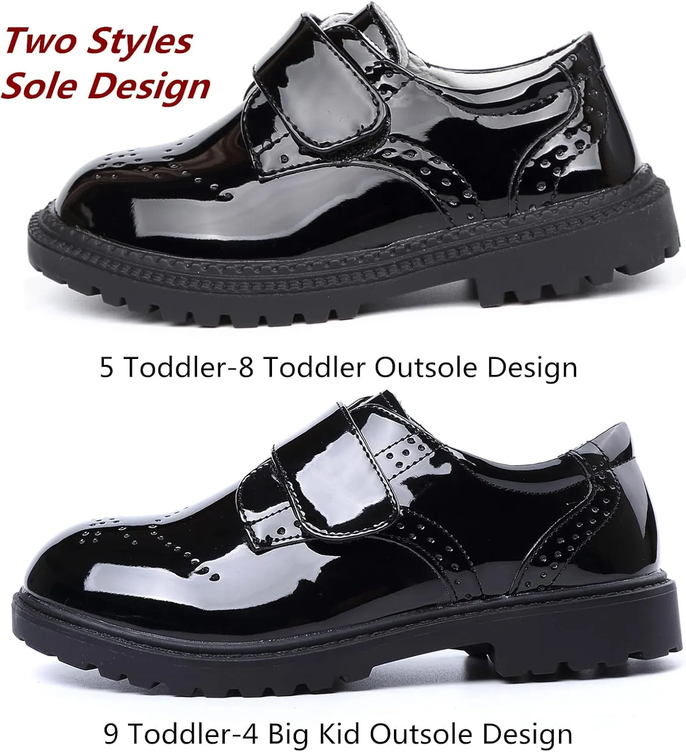 DADAWEN Boy's Girl's Classic School Uniform Comfort Oxford Dress Shoes Loafer Flats (Toddler/Little Kid/Big Kid)