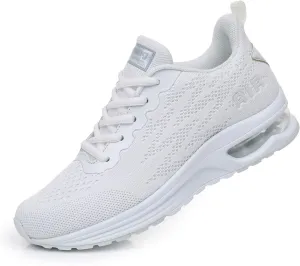 Dannto Women's Lightweight Walking Sneakers Air Cushion Tennis Athletic Running Fashion Sport Shoes for Girls