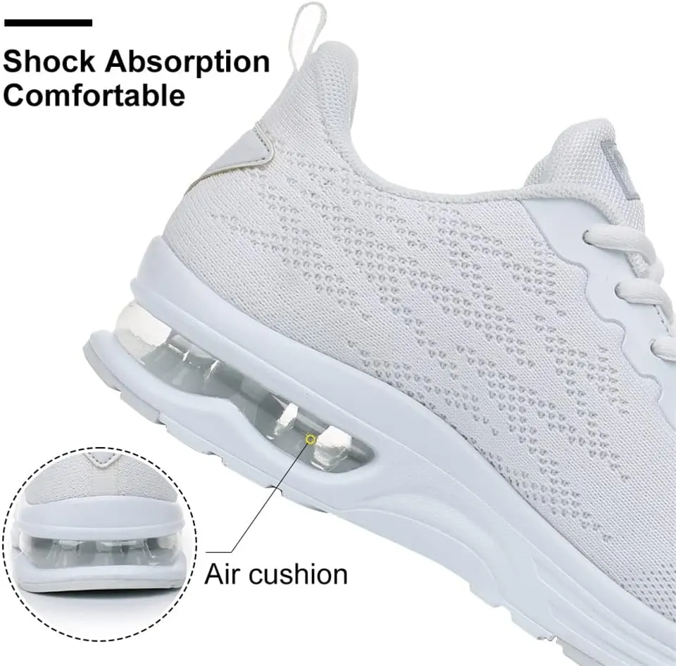 Dannto Women's Lightweight Walking Sneakers Air Cushion Tennis Athletic Running Fashion Sport Shoes for Girls