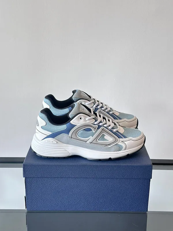 DIOR B30 WHITE BLUE Minimalistic Retro-inspired