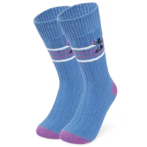 Disney Bed Socks for Women, Non Slip Socks - Stitch
