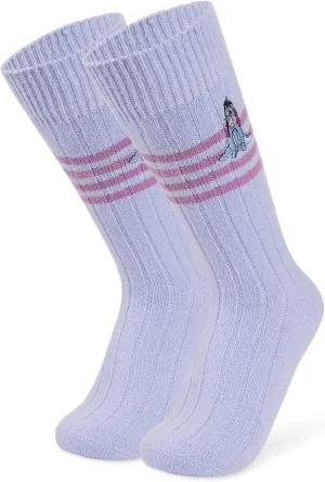 Disney Stitch Bed Socks for Women Teenagers Warm Baby Yoda Slipper Socks Non Slip One Size Stitch Gifts
