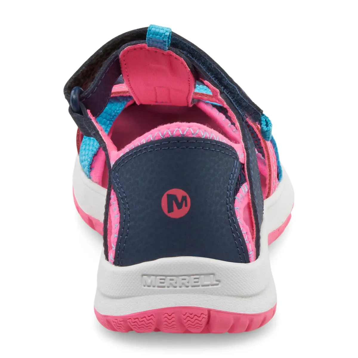 Dragonfly Sandal - Big Kid Navy/Turquoise/Pink