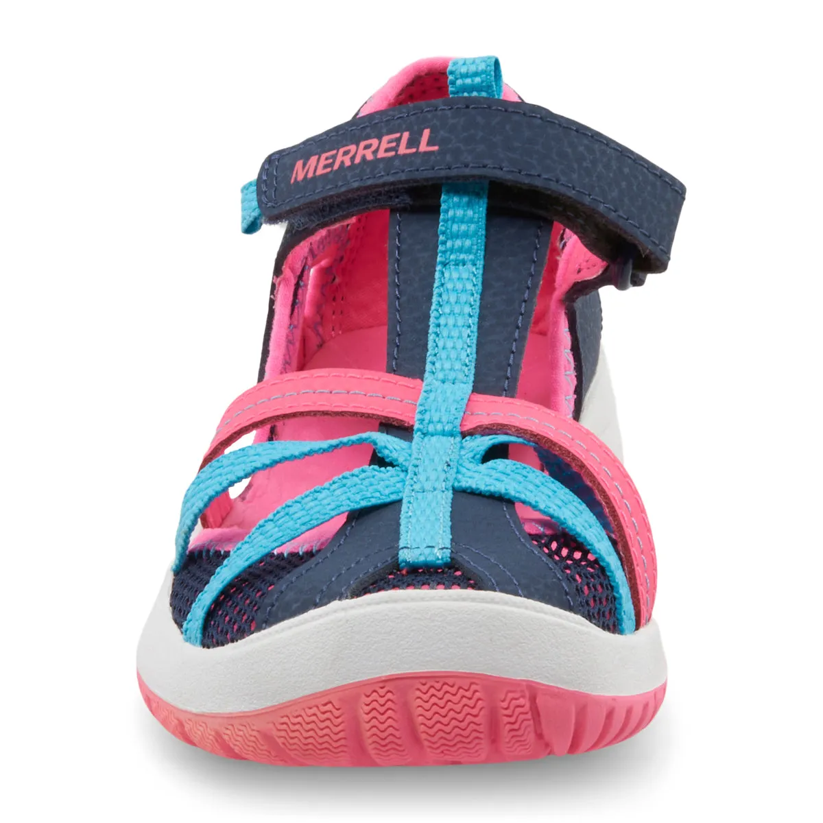 Dragonfly Sandal - Little Kid Navy/Turquoise/Pink