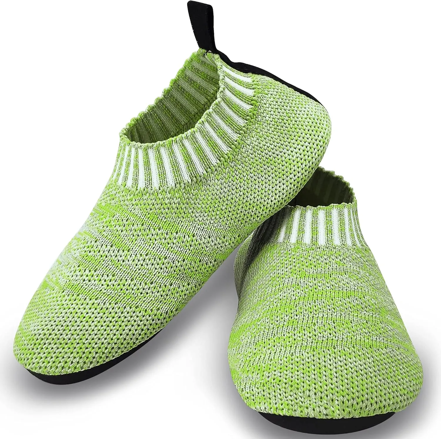 Dream Bridge Kids Toddler Slippers Girls Boys House Slippers Shoes Socks Indoor Home Slip on Knit Slippers for Kids with Rubber Sole Non Slip Lightweight Kids Slipper Socks