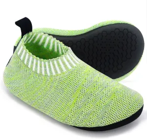 Dream Bridge Kids Toddler Slippers Girls Boys House Slippers Shoes Socks Indoor Home Slip on Knit Slippers for Kids with Rubber Sole Non Slip Lightweight Kids Slipper Socks