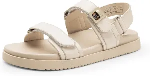 DREAM PAIRS Women's Comfortable Open Toe Flat Sandals Fashion One Band Summer Dessy Sandals