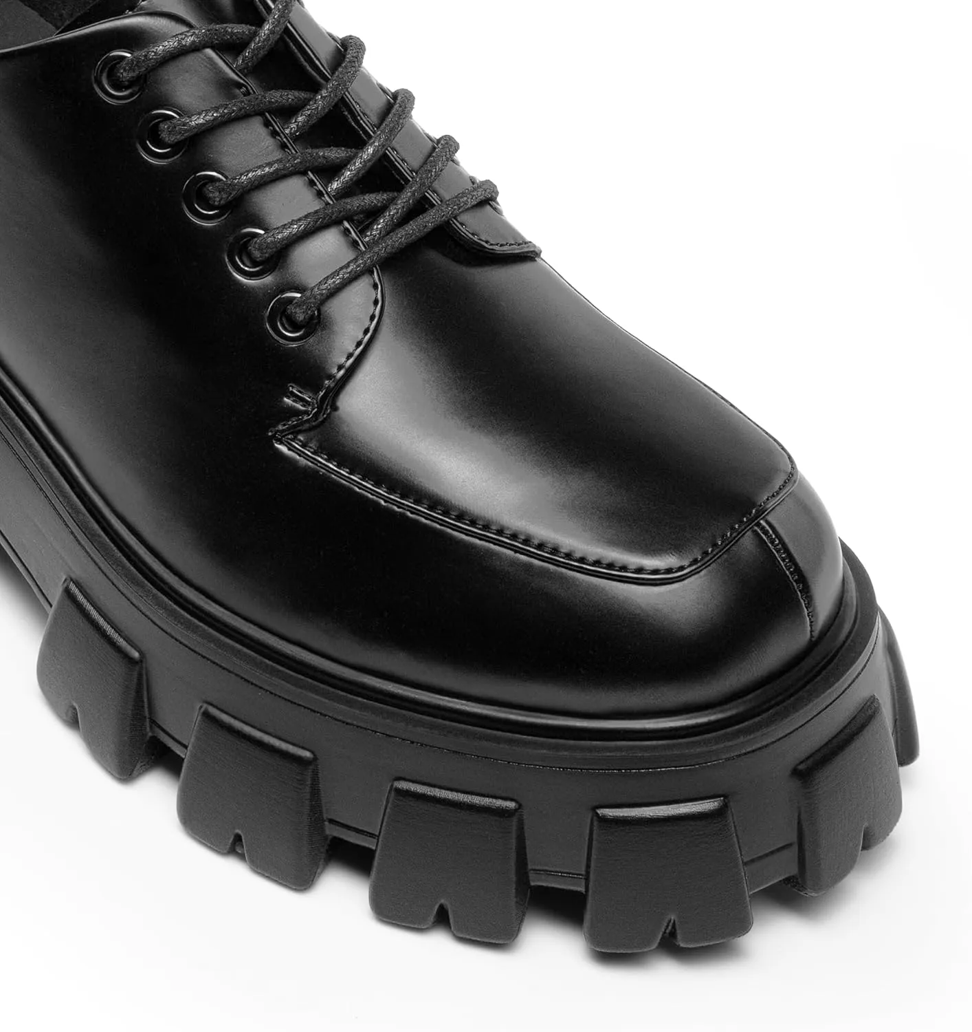 DREAM PAIRS Women's Platform Oxford Chunky Lace Up Lug Sole Comfort Business Work Dress Shoes