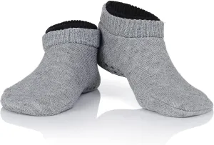 Durio Slipper Socks for Women Cozy Slipper Socks Winter Slipper Socks for Women Grippers Warm Slipper Socks with Grippers H Black&Gray Stripes One Size