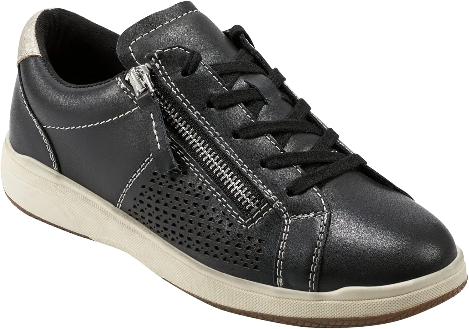 Earth® Women's Netta Casual Sneaker, Black 001, 9 W