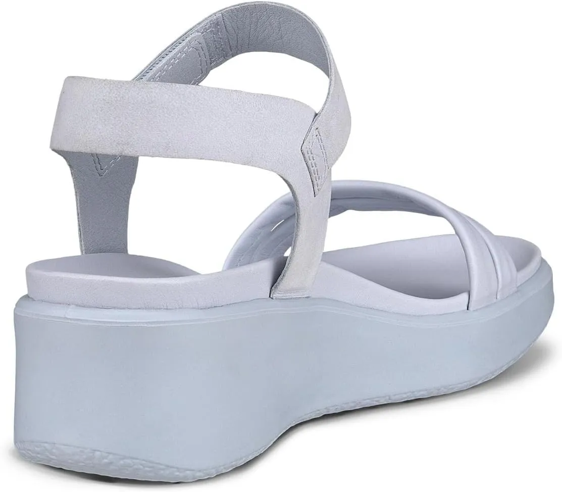 ECCO Women's Flowt Luxery Wedge Ankle Strap Sandal