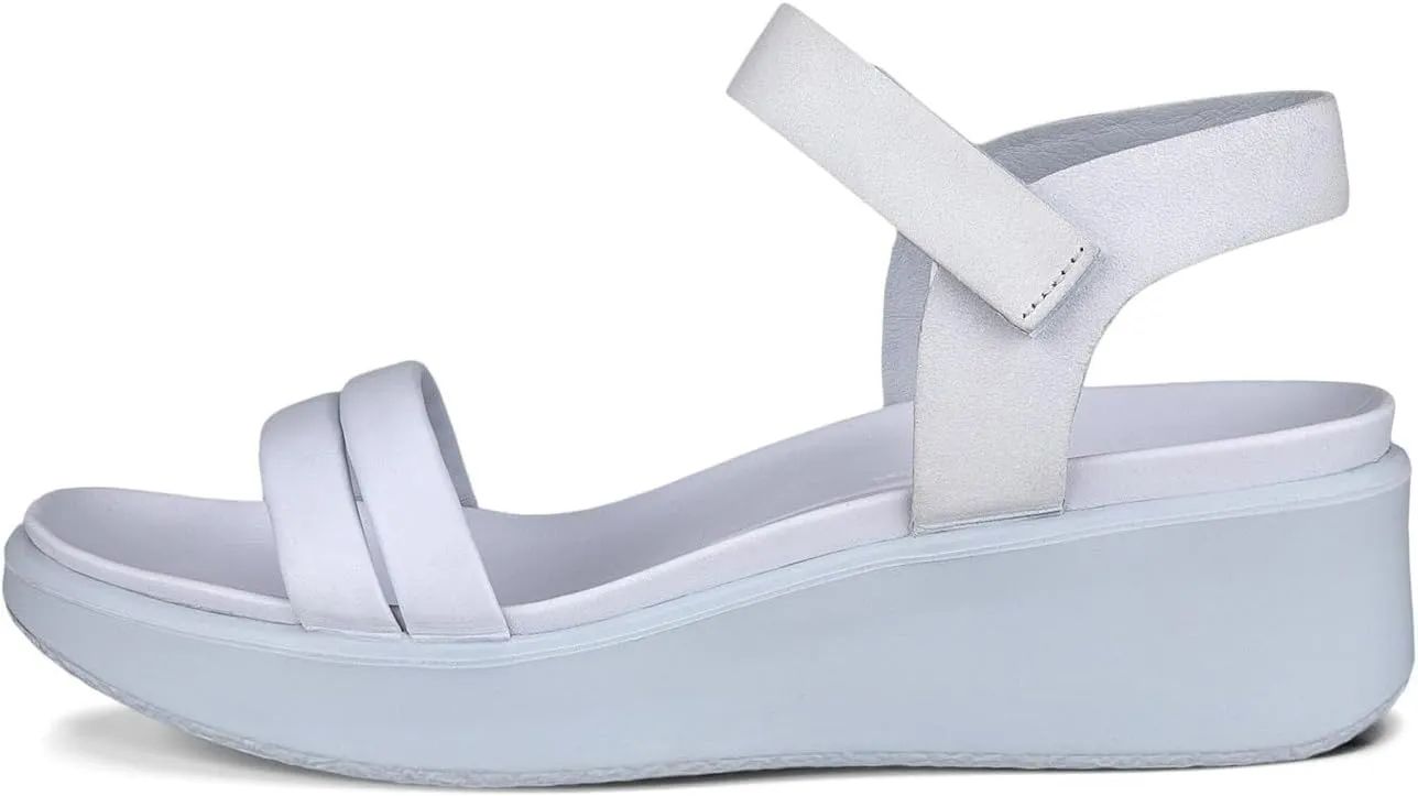 ECCO Women's Flowt Luxery Wedge Ankle Strap Sandal