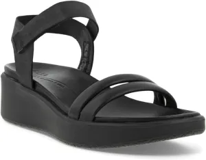 ECCO Women's Flowt Luxery Wedge Ankle Strap Sandal