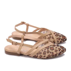 Elegance Mesh Slingbacks-Tiger