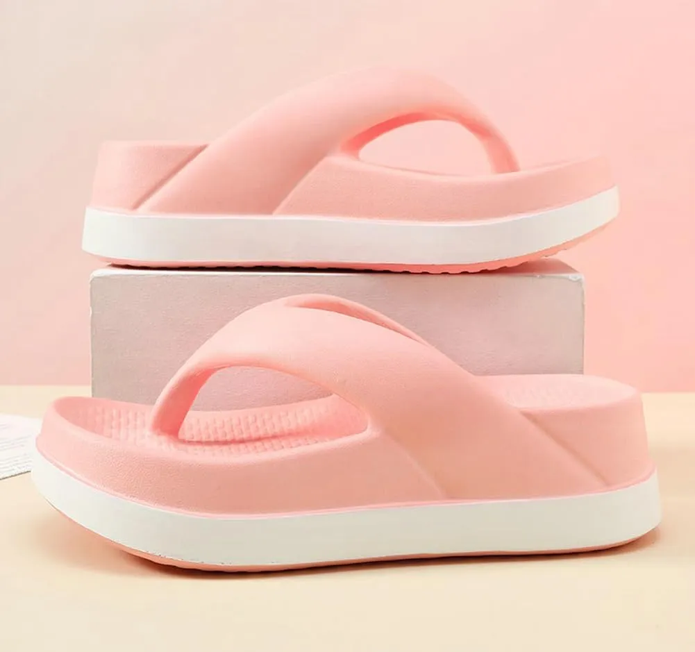 Epsion Women's Cloud Flip Flops Sandals Platform Slide Casual Beach Thong Sandals Walking Non-slip Slipper Shoes Outdoor