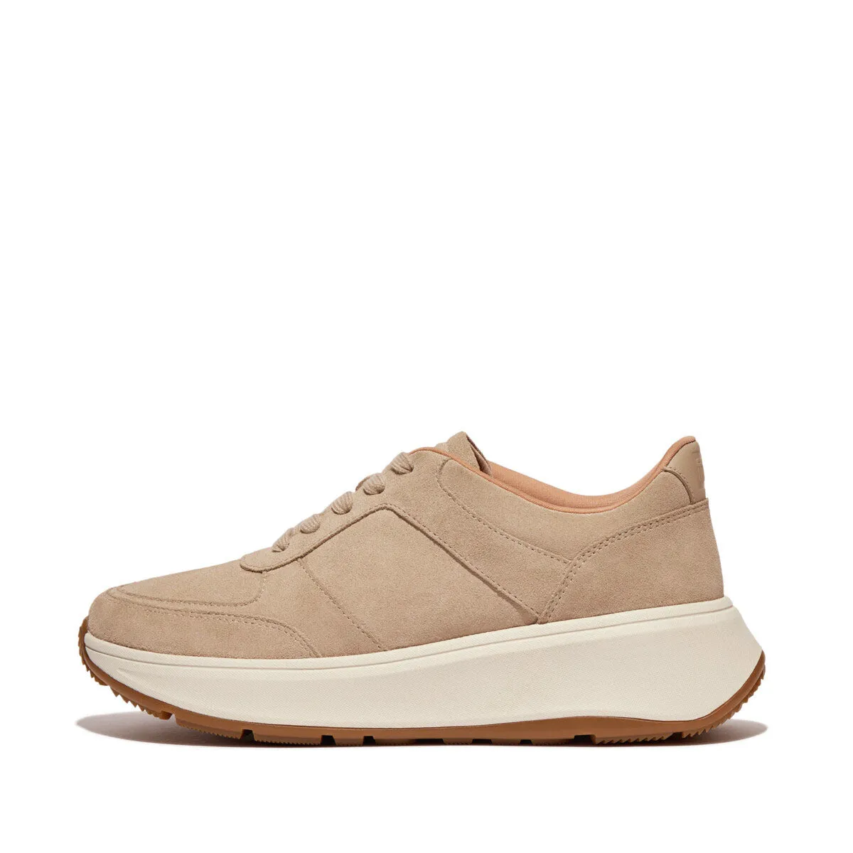 F-MODE Suede Flatform Trainers