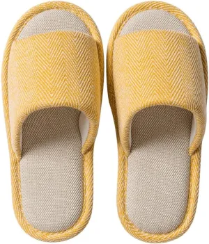 Fabric Slippers Indoor and Outdoor Slippers, Non-Slip Four Seasons Soft Bottom Slippers, Couple Slippers Men and Women Slippers