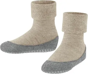 FALKE Unisex Kids Cosyshoe Slipper Socks, Merino Wool, Grips, 1 Pair