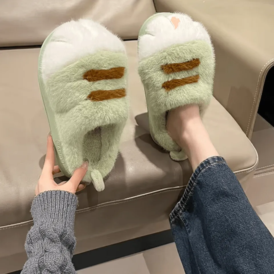 Feline Paws Cozy Slippers – Soft, Warm, and Perfect for Cat Lovers
