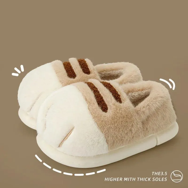 Feline Paws Cozy Slippers – Soft, Warm, and Perfect for Cat Lovers
