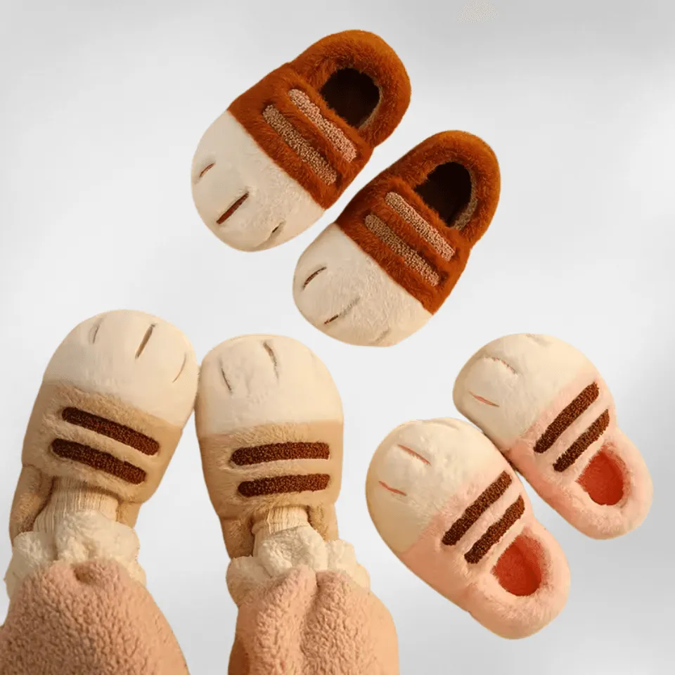 Feline Paws Cozy Slippers – Soft, Warm, and Perfect for Cat Lovers