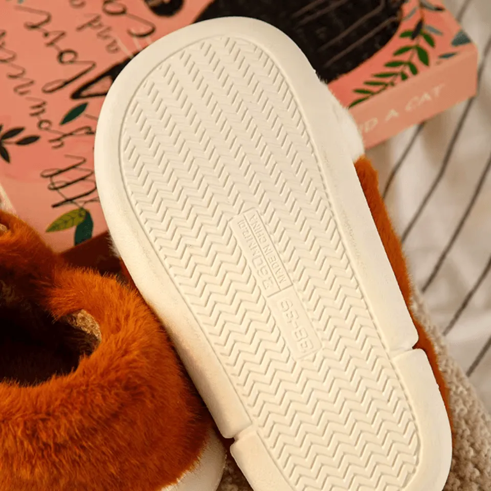 Feline Paws Cozy Slippers – Soft, Warm, and Perfect for Cat Lovers