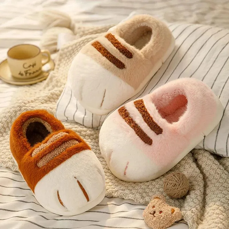 Feline Paws Cozy Slippers – Soft, Warm, and Perfect for Cat Lovers