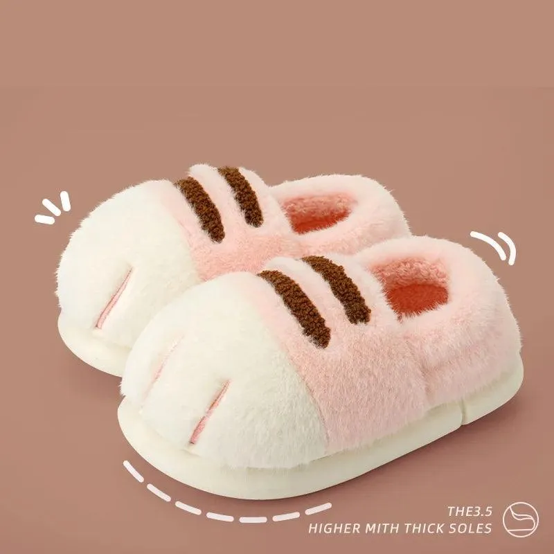 Feline Paws Cozy Slippers – Soft, Warm, and Perfect for Cat Lovers