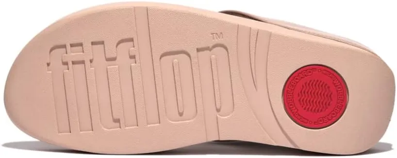 FitFlop Women's Halo Metallic-Trim Toe-Post Sandals