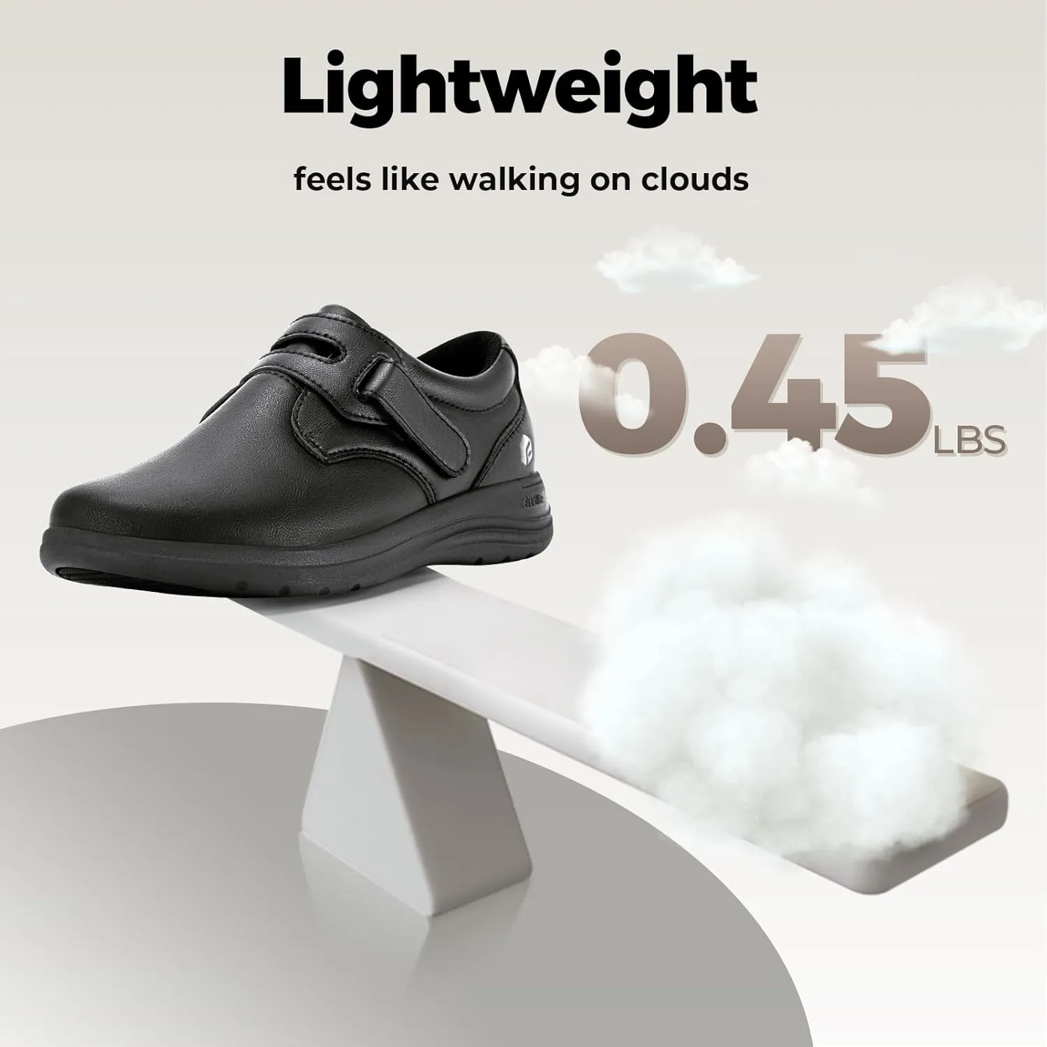 FitVille Wide Walking Shoes for Women Diabetic Dress Shoes with Arch Support Casual Orthopedic Leather Oxford Shoes All Day Comfort