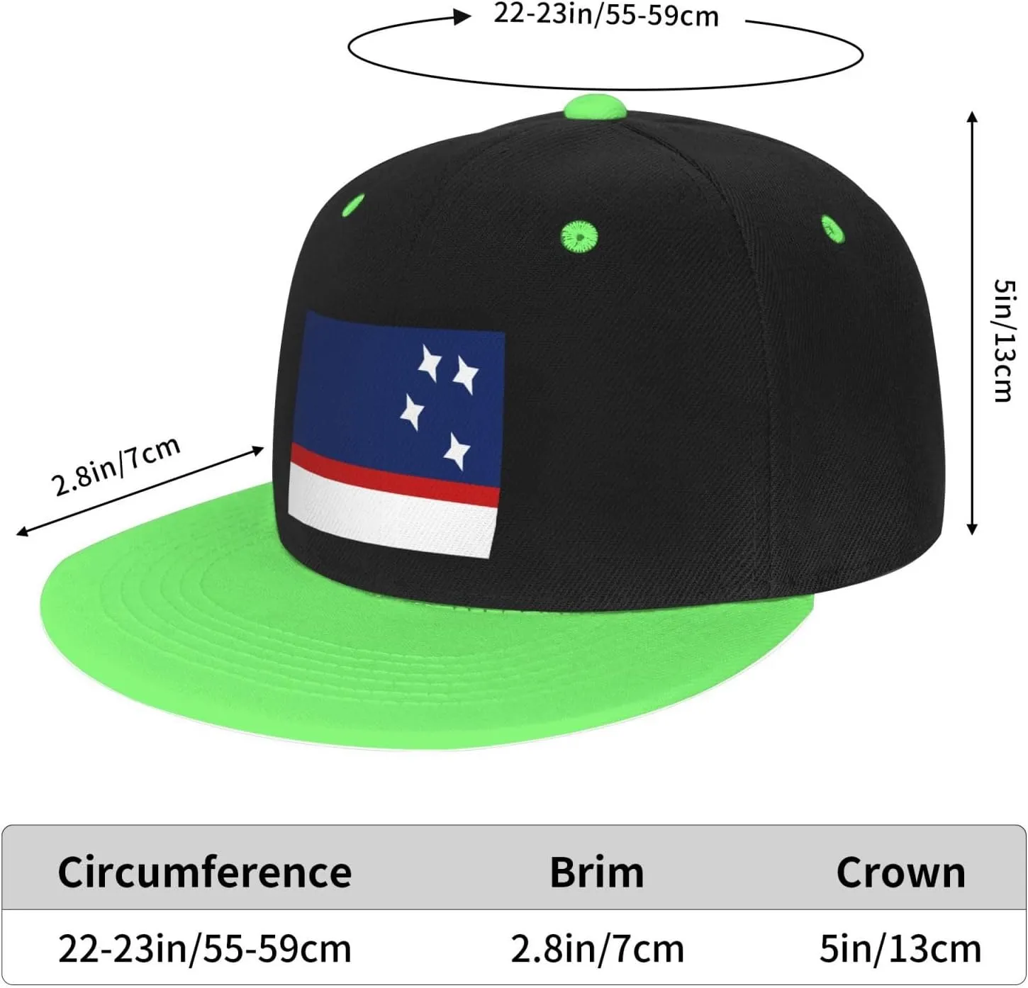 Flag of Patagonia Baseball Cap for Men Women Snapback Hat Adjustable Flat Bill Hats