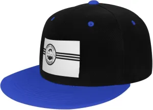 Flag of Pierce County, Washington (Former) Snapback Hat for Men Women Baseball Cap Trucker Flat Bill Hats Dad Caps