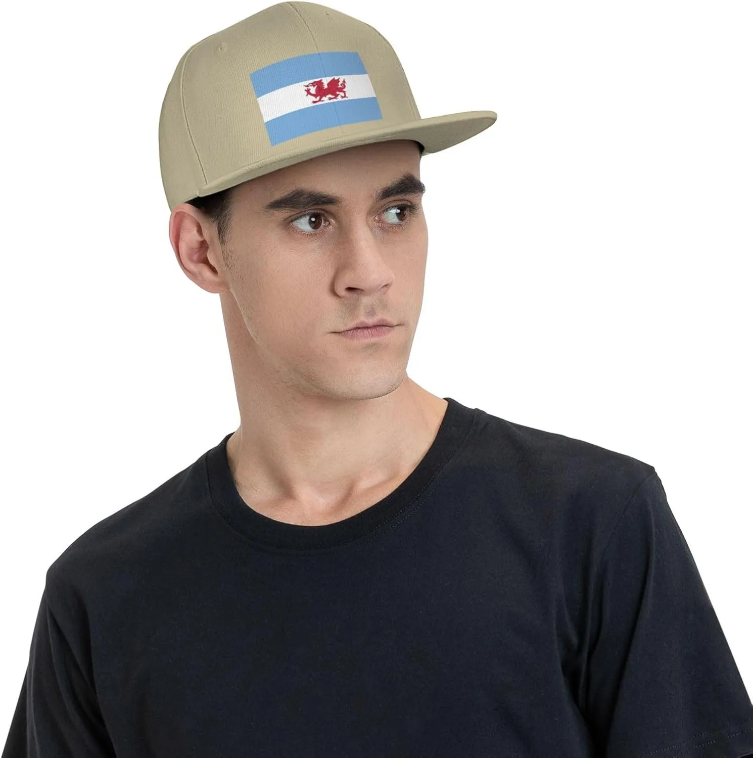 Flag of The Welsh Colony in Patagonia Baseball Cap for Men Women Snapback Hat Trucker Flat Bill Caps Sun Hat